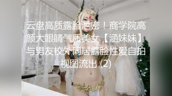 云盘高质露脸泄密！商学院高颜大眼睛气质美女【涵妹妹】与男友校外同居露脸性爱自拍视图流出 (2)