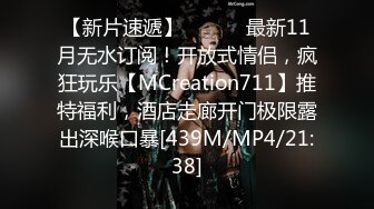 【新片速遞】 ⚫️⚫️最新11月无水订阅！开放式情侣，疯狂玩乐【MCreation711】推特福利，酒店走廊开门极限露出深喉口暴[439M/MP4/21:38]