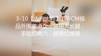 3-10【大吉大利】170CM极品外围美少女，黑裙大长腿，手指扣嫩穴，骑乘位爆操