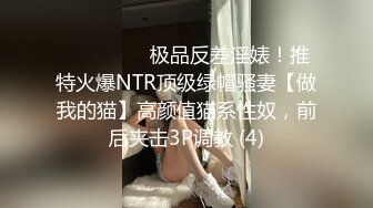 ⚫️⚫️⚫️极品反差淫婊！推特火爆NTR顶级绿帽骚妻【做我的猫】高颜值猫系性奴，前后夹击3P调教 (4)