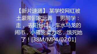 【新片速遞】 某学校网红被土豪带回家玩弄❤️男同学：走， 去阳台口。 车水马龙的闹市，小骚货卖力吃，饿死她了！[38M/MP4/02:01]