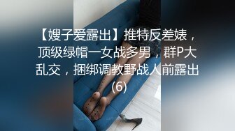 【嫂子爱露出】推特反差婊，顶级绿帽一女战多男，群P大乱交，捆绑调教野战人前露出 (6)