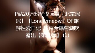 P站20万粉华裔网黄「北京瑶瑶」「Lonelymeow」OF旅游性爱日记 3P百合爆菊潮吹露出【第九弹】 (1)