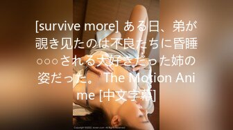 [survive more] ある日、弟が覗き见たのは不良たちに昏睡○○○される大好きだった姉の姿だった。 The Motion Anime [中文字幕]