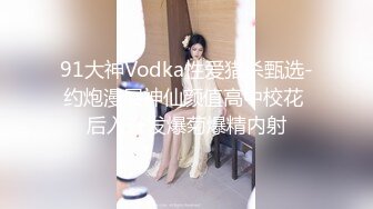 91大神Vodka性爱猎杀甄选-约炮漫展神仙颜值高中校花 后入开发爆菊爆精内射