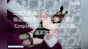 二次元萝莉少女✿Tokar浵卡✿极品露脸少女超淫三点全露出 Cosplay《猫又小粥》白虎嫩逼紧致饱